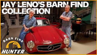All of Jay Lenos Barn Finds How He Found Them & Untold Stories  Barn Find Hunter
