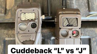 Cuddeback Cuddelink Comparison -  L Model vs J Model