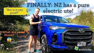 LDV eT60 New Zealand FINALLY has an electric ute - but is it any good?