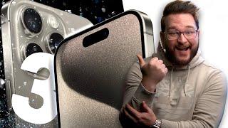 Apples iPhone 15 event  - my 3 FAVORITE announcements