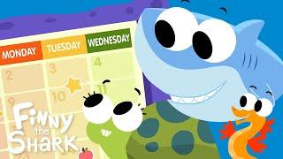 Days Of The Week  Kids Song  Finny The Shark