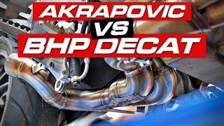 Akra Decat vs BHP UK Decat  Ducati Multistrada V4 Exhaust Comparison