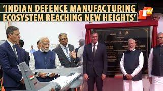 PM Modi Hails Indias Defence Manufacturing Ecosystem At TATA Aircraft Complex Inauguration