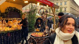 Krakow Poland Christmas Market. The ultimate polish food Polish Street Food.