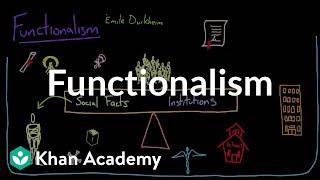 Functionalism  Society and Culture  MCAT  Khan Academy