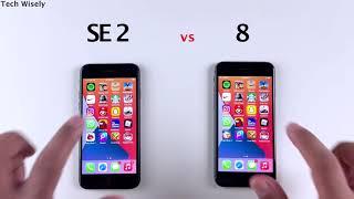 iPhone SE 2 vs iPhone 8  SPEED TEST