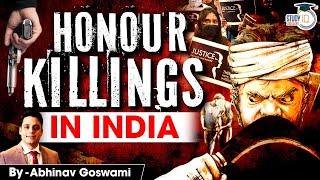 Honour Killings in India  Criminal Law  Indian Constitution  By Abhinav Goswami