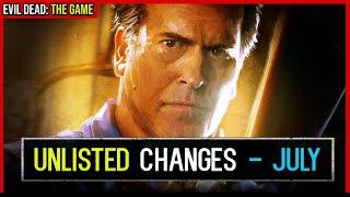 The *UNLISTED* Changes of the July Patch + Demon Tips 🩸 Evil Dead the Game Castle Kandar Update