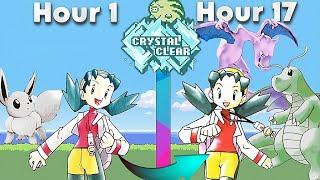 I Spent 24 Hours in Pokémon Crystal Clear Open World Crystal