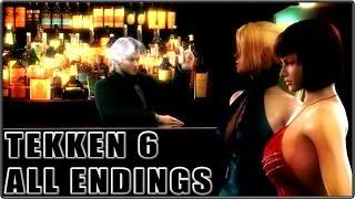 Tekken 6  All Endings  HD 1080P 60FPS