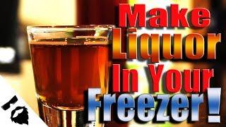 How to make APPLE JACK FREEZER MOONSHINE 35% ABV with FREEZE DISTILLING