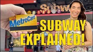 NEW YORK SUBWAY EXPLAINED  NYC Guide from a LOCAL