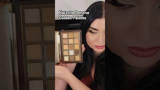 Natasha Denona Golden Palette #makeup #shorts #eyeshadow #luxury #golden #sneakpeek #beauty