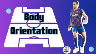 How to create passing lanes using your body orientation 