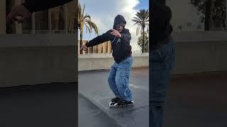 Rainy Day Skate  90-80-80-80-90 #nnskates #wizardskating #rollerblading #urbanskating