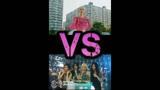 aespa 에스파 Supernova MV vs aespa 에스파 Long Chat # Universe #aespa #supernova #kpop #winter