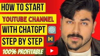 How to Turn $0 into a Profitable YouTube Channel with ChatGPT - STEP BY STEP