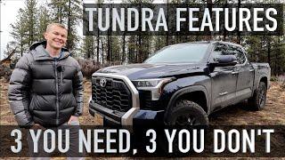 2022 Tundra - 3 Features You Need 3 You Dont