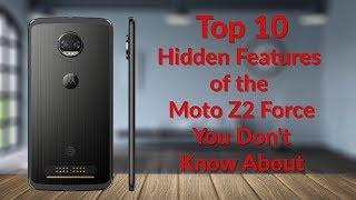 Top 10 Hidden Features for the Moto Z2 Force You Dont Know About - YouTube Tech Guy