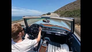 Mercedes Benz 250SL Pagoda - Driving the California Coast