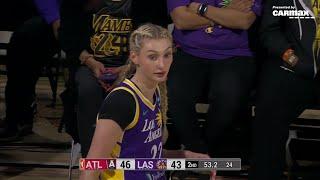  Cameron Brink Highlights In FIRST WNBA Game Los Angeles Sparks vs Atlanta Dream  WNBA Debut