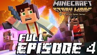 Minecraft Story Mode - Full Episode 4 A Block and a Hard Place Walkthrough 60FPS HD