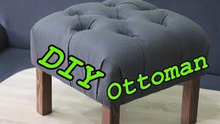 DIY ottoman.