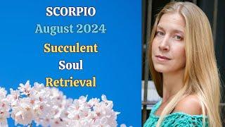 Scorpio August 2024. SUCCULENT SOUL RETRIEVAL. Astrology Horoscope Forecast