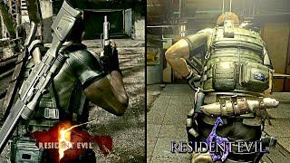 Resident Evil 6 Vs Resident Evil 5  Chris Redfield Comparison