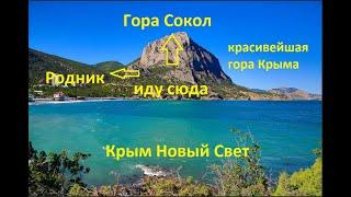 Крым Новый Свет Поход на красивейшую гору Крыма Сокол часть 1 до родника