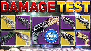 Is Lunas + Magnificent Howl the Best Hand Cannon Now? Damage Test  Destiny 2 Into the Light