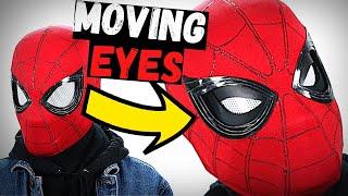 FUNCTIONAL Spider-Man Mask With MECHANICAL LENSES DIY No Electronics