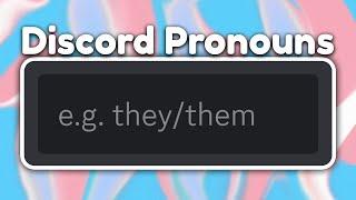 Discords Recipe for Disaster? Pronouns