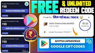 ₹0 Free Redeem Code  Free Redeem Code App  Free Google Play Redeem Code  Redeem Code App 2024