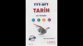 Limit Yayınları TYT AYT Tarih El Kitabı