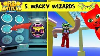 5-й БЕЙДЖ в РБ БАТЛC 3 Роблокс  RB Battles 3 roblox  Wacky Wizards. Как получить очивку.