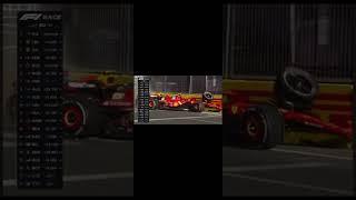 Carlos Sainz and Sergio Perez big crash at the 2024 F1 Azerbaijan GP Full Replay + onboard cameras