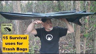 15 Trash Bag uses for Survival