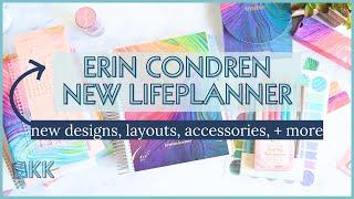 Erin Condren NEW EttaVee Evolve Compact Vertical LifePlanner Unboxing and Review plus new Add Ons