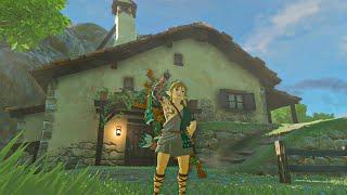 Visiting Links house for the first time in Zelda Tears of the Kingdom