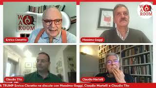 WAR ROOM di Enrico Cisnetto con Massimo Gaggi Claudio Martelli e Claudio Tito