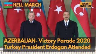 Hell March - Azerbaijan victory parade 2020 to celebrate war of Nagorno-Karabakh 1080P