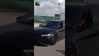 CRAZY Black Audi RS6 Acceleration 825HP