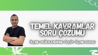 TEMEL KAVRAMLARGİRİŞ SORU ÇÖZÜMÜ-8