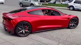 Tesla Roadster Crazy Acceleration
