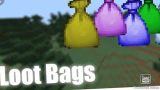 Loot bags addon  Minecraft pe