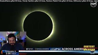 Live View Solar Eclipse  End of the World? #Eclipse2024
