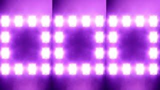 Flashing Club Lights Bright Disco Party Screen