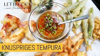 Knuspriges Tempura mit Sweet Chili Sauce