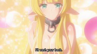 When your slave want Wash your back anime ecchi moments